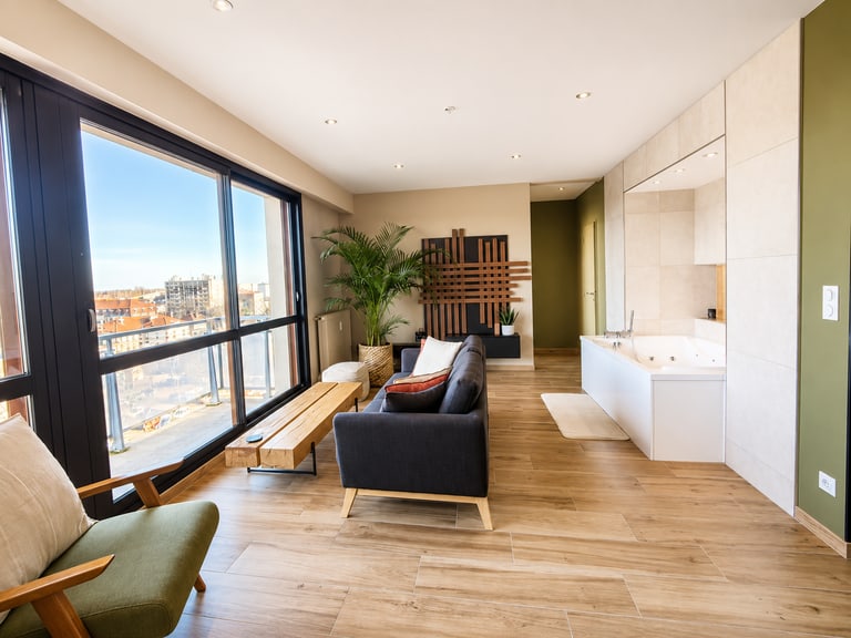 Suite avec jacuzzi, après optimisation