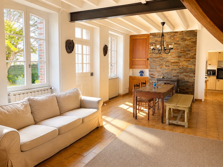 Extérieur de la maison, après optimisation