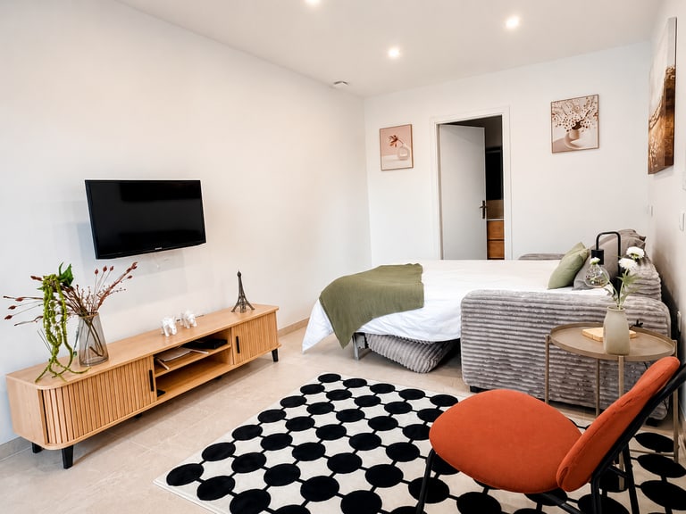 Studio moderne, après optimisation